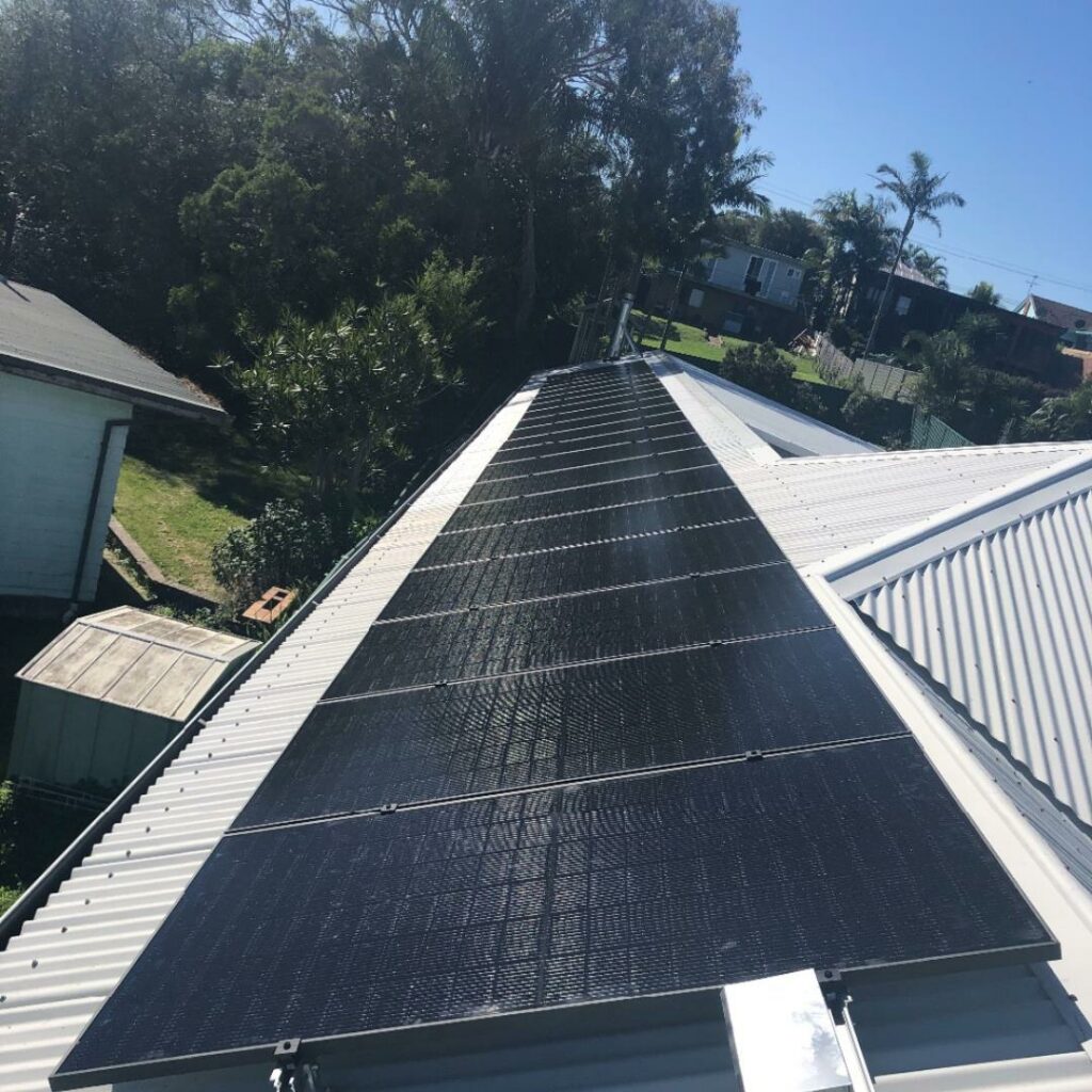 Solar power installation in Belmont North by Solahart Newcastle