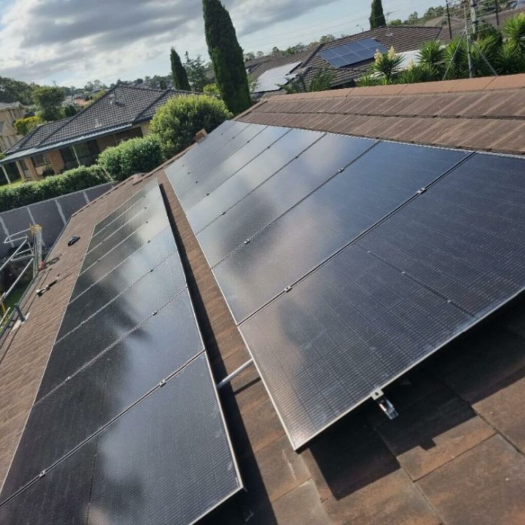 Solar power installation in Cameron Park by Solahart Newcastle