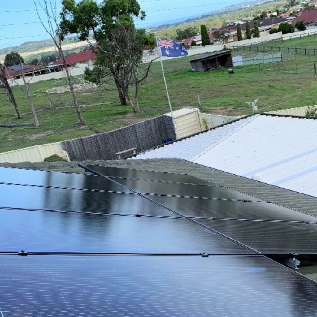 Solar power installation in Cameron Park by Solahart Newcastle