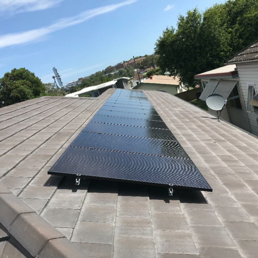 Solar power installation in Mayfield West by Solahart Newcastle