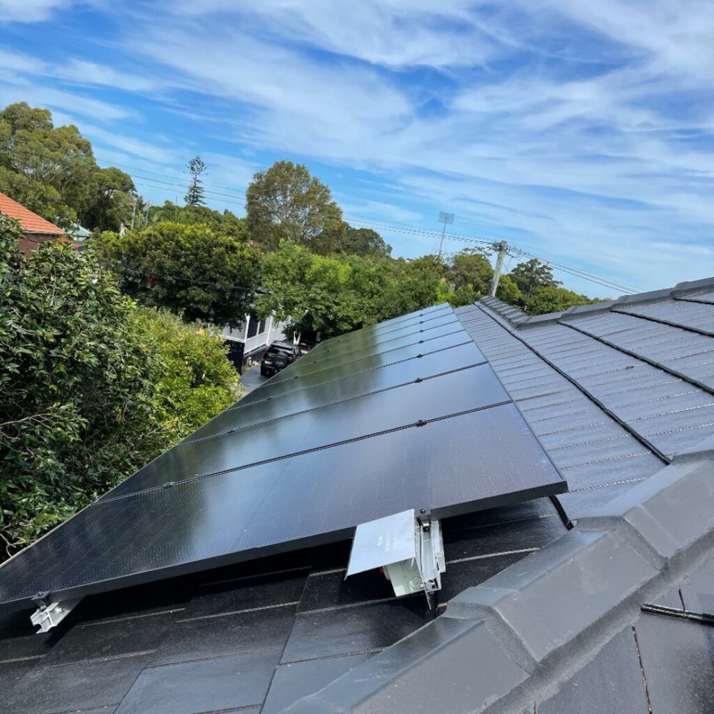 Solar power installation in Mayfield by Solahart Newcastle