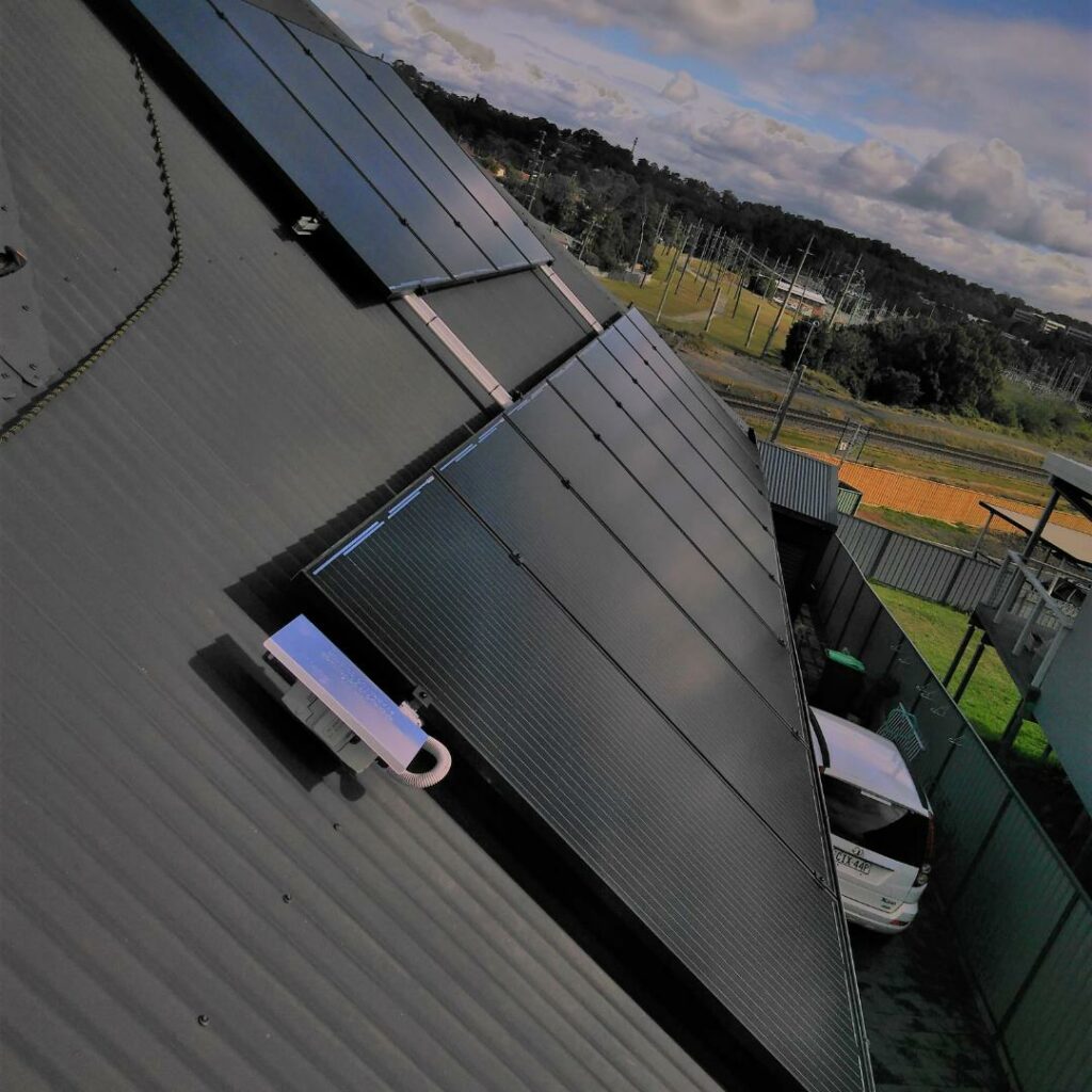 Solar power installation in Mayfield by Solahart Newcastle