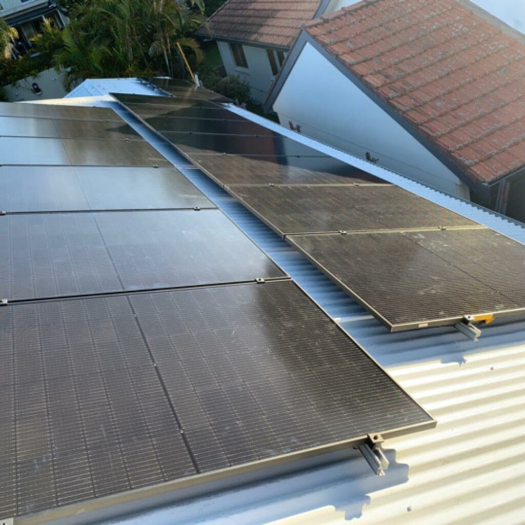 Solar power installation in Merewether by Solahart Newcastle