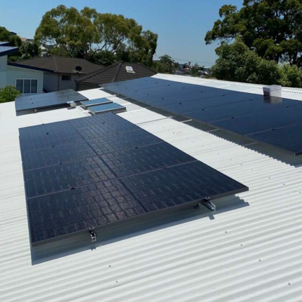 Solar power installation in Merewether by Solahart Newcastle