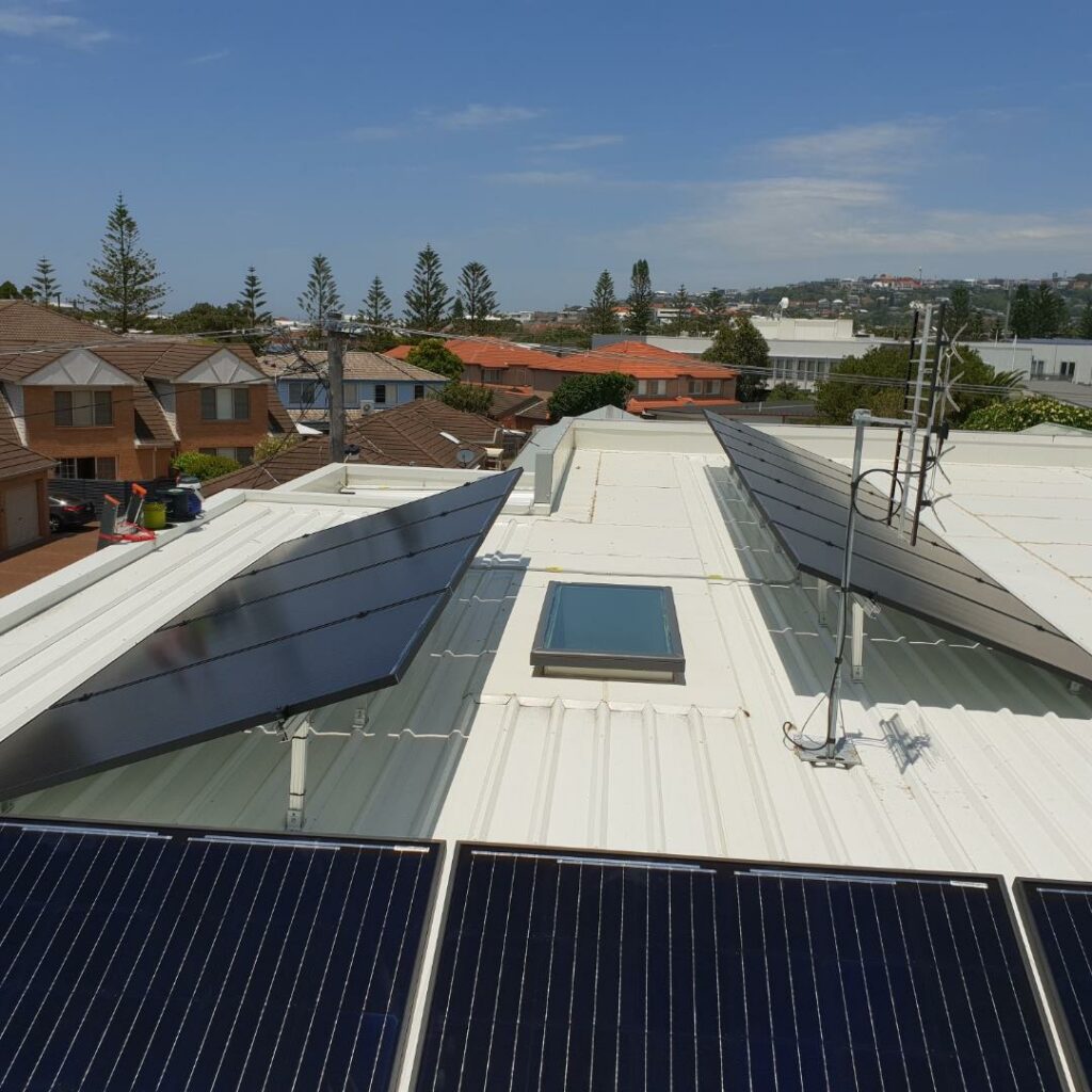 Solar power installation in Merewether by Solahart Newcastle