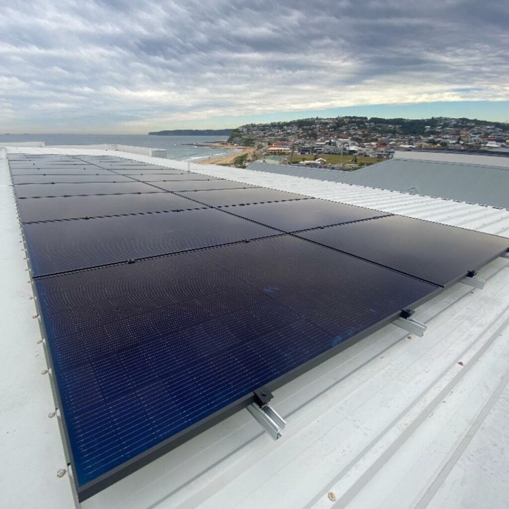 Solar power installation in Merewether by Solahart Newcastle