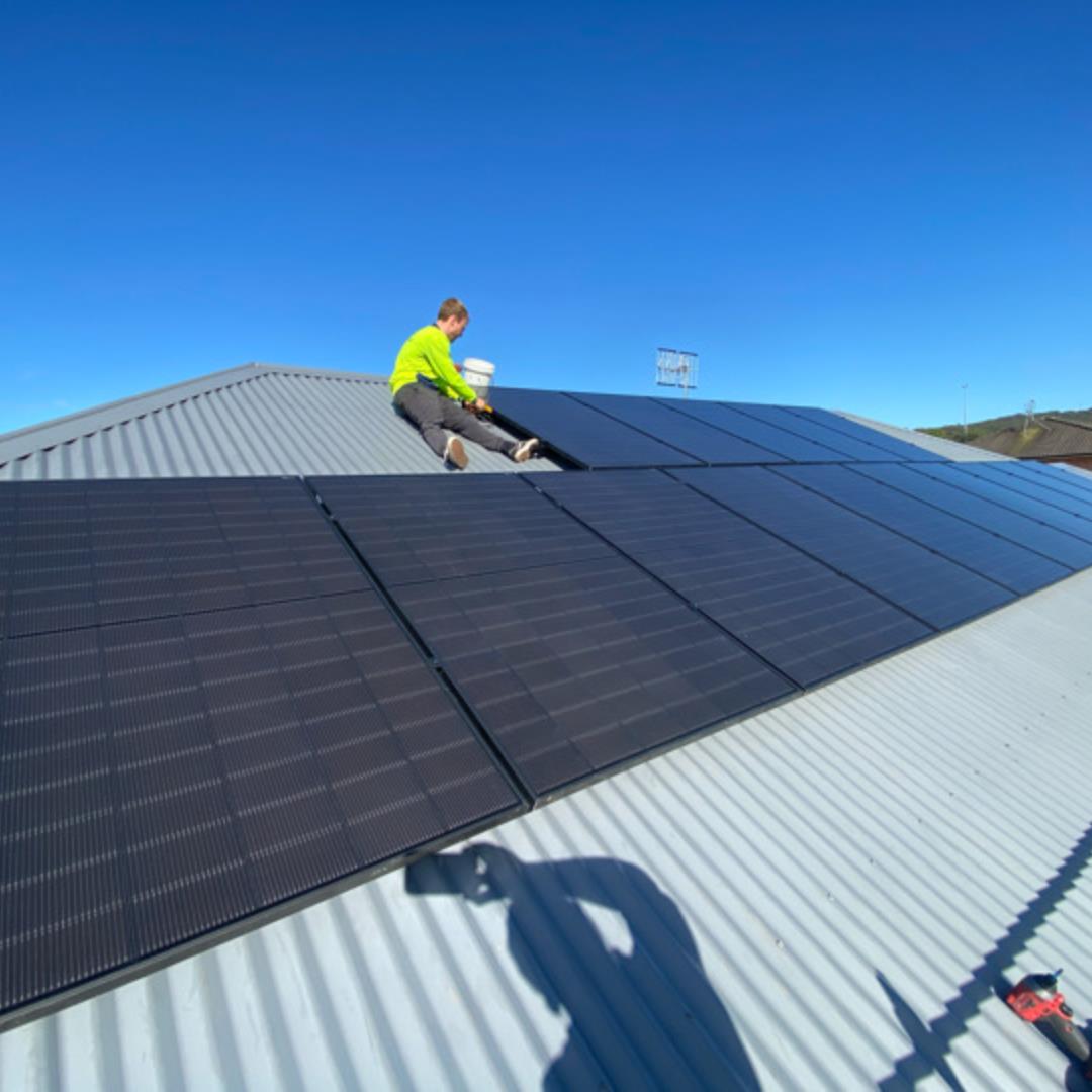 Solar power installation in New Lambton by Solahart Newcastle