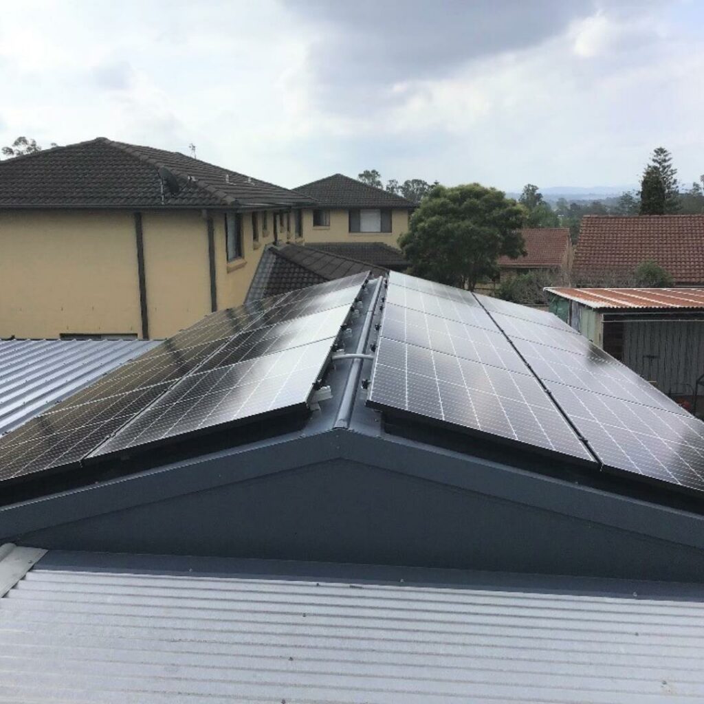 Solar power installation in Raymond Terrace by Solahart Newcastle