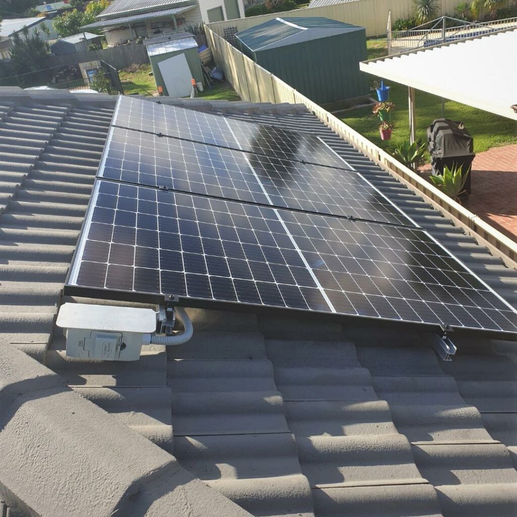 Solar power installation in Raymond Terrace by Solahart Newcastle