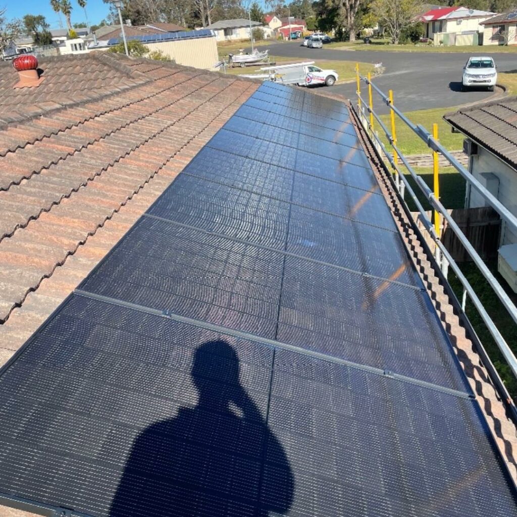 Solar power installation in Rutherford by Solahart Newcastle