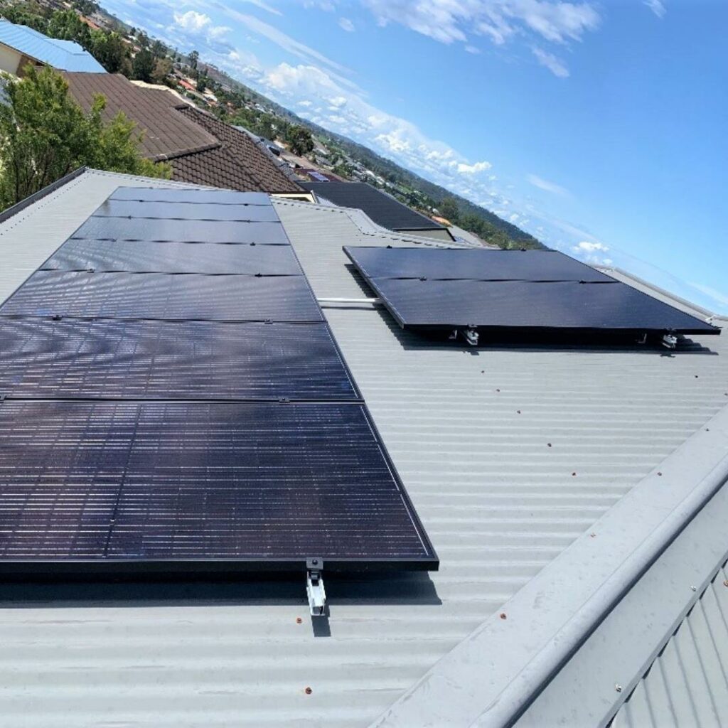 Solar power installation in Rutherford by Solahart Newcastle