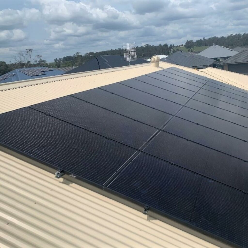 Solar power installation in Rutherford by Solahart Newcastle