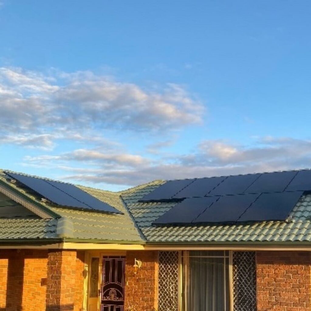 Solar power installation in Rutherford by Solahart Newcastle