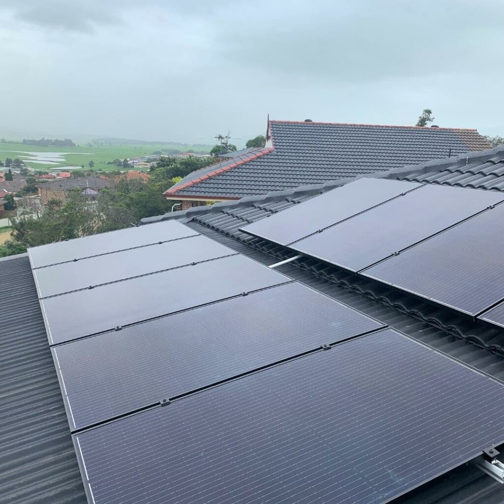 Solar power installation in Rutherford by Solahart Newcastle