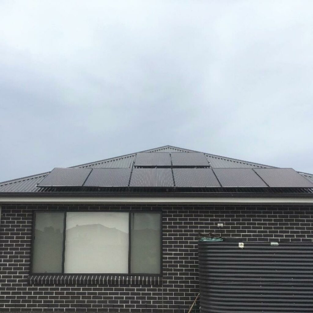 Solar power installation in Rutherford by Solahart Newcastle