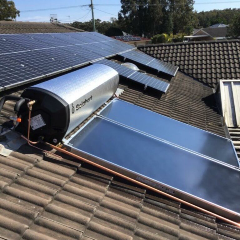 Solar power installation in Tea Gardens by Solahart Newcastle