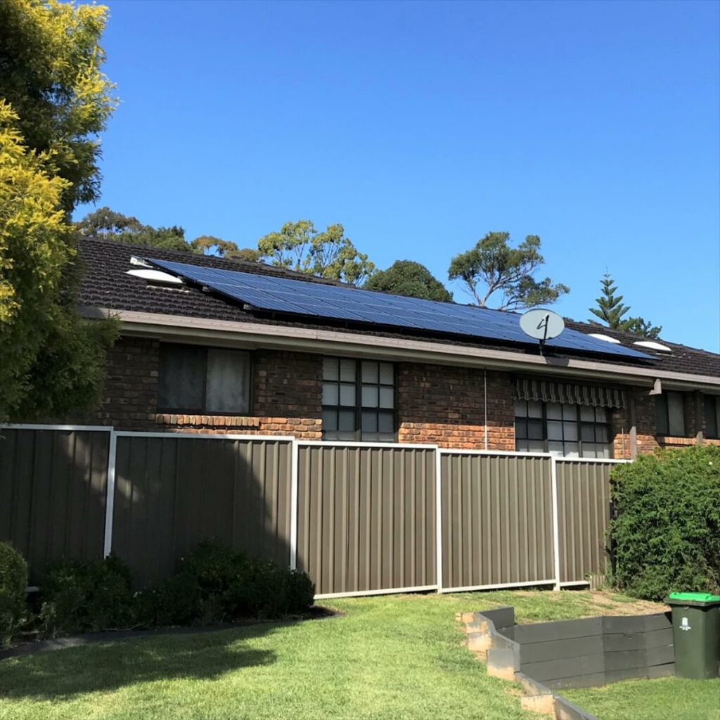 Solar power installation in Wallsend by Solahart Newcastle